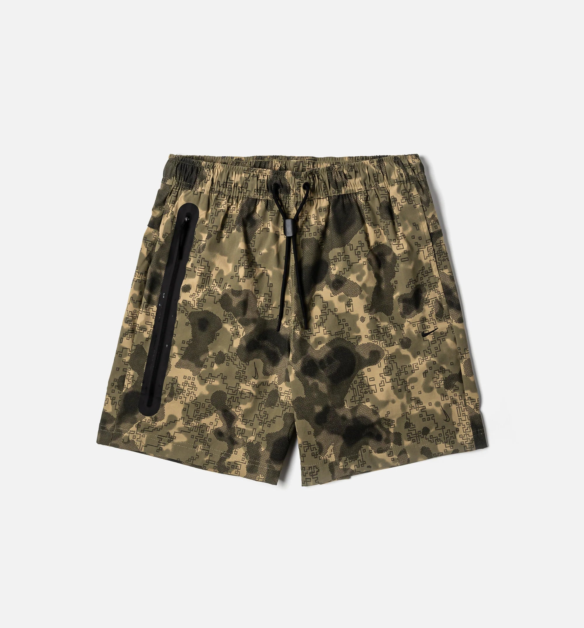 Tech Dri Fit Woven Camo Mens Shorts Neutral Olive