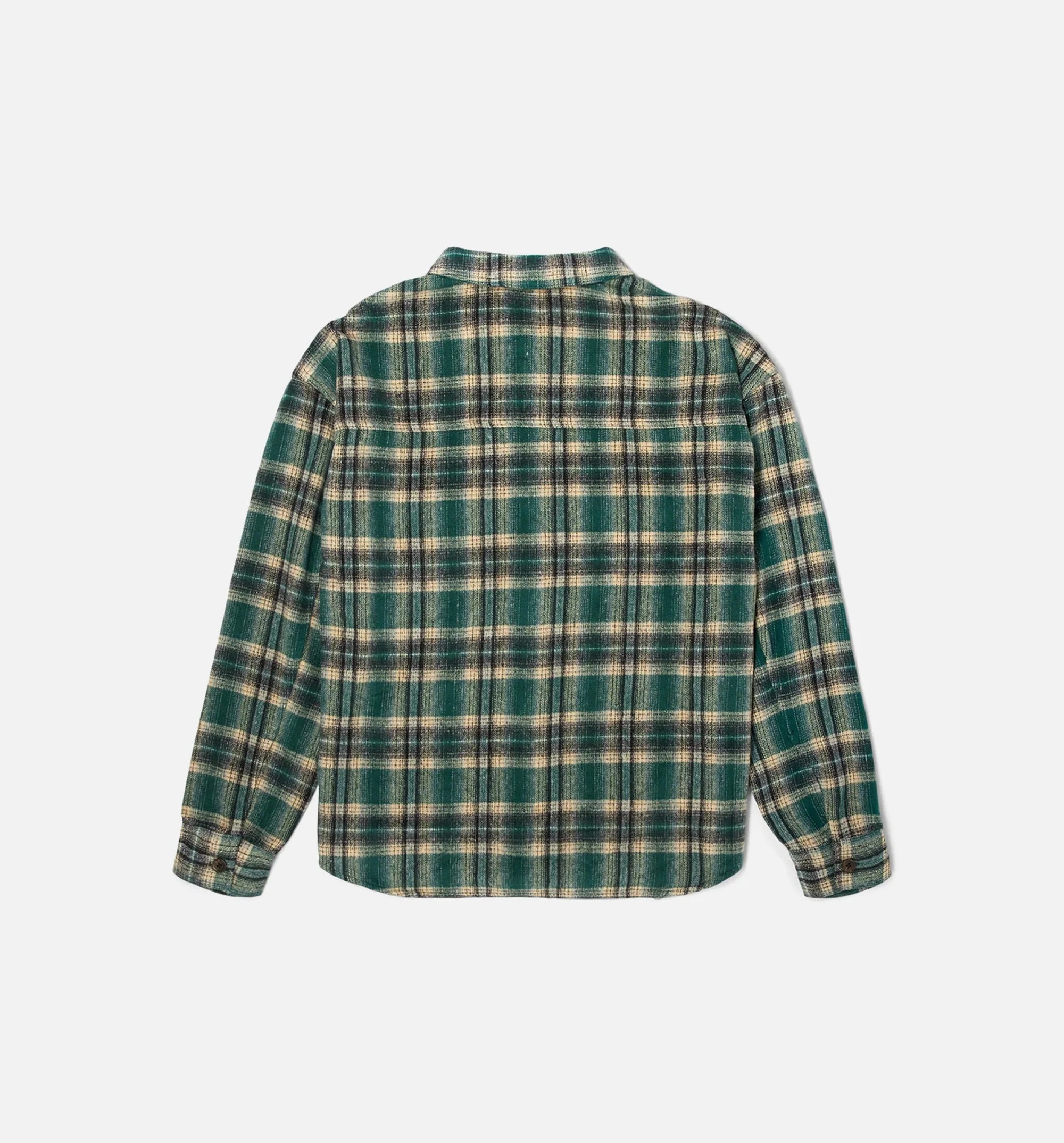 Nostalgia Flannel Mens Shirt Green