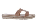 Sandalias Plataforma Luna Rosa Oro Rosado para Mujer