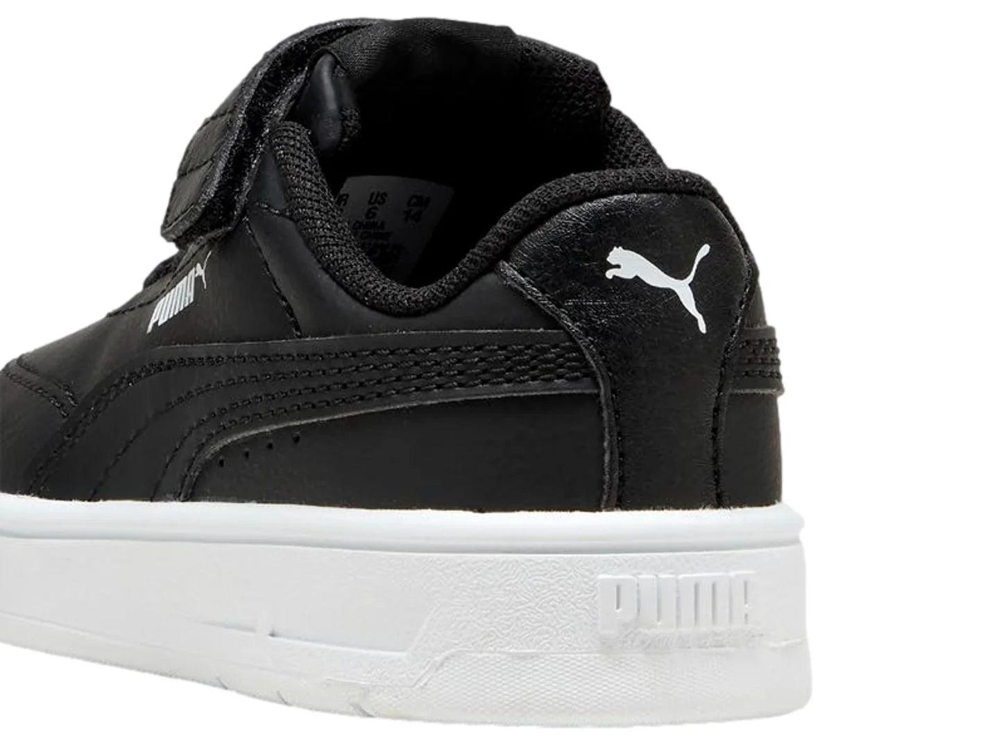 Tenis Puma Court Classic Clean Negro para Niño