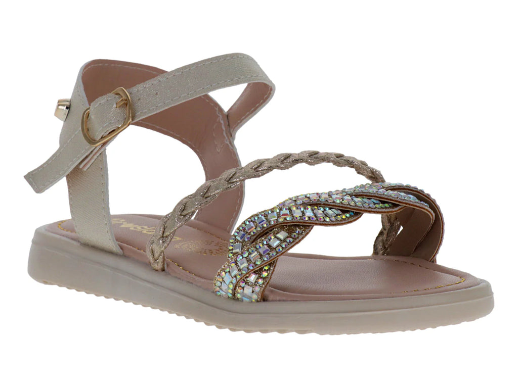 Sandalias Miroslava Oro para Niña