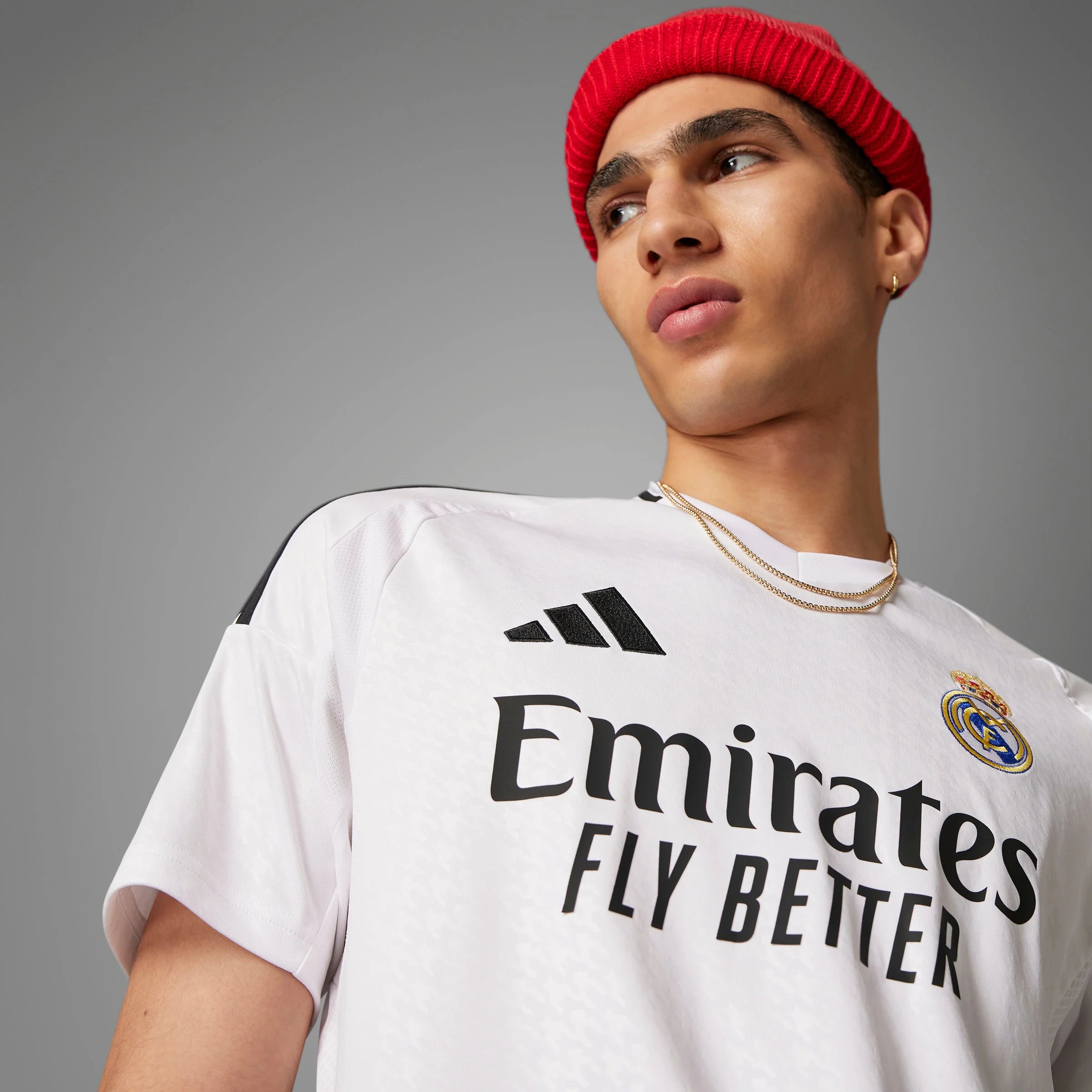 adidas Mens Real Madrid Home Jersey 24 25