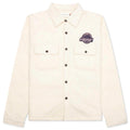 Floral Cover Shirt Cream