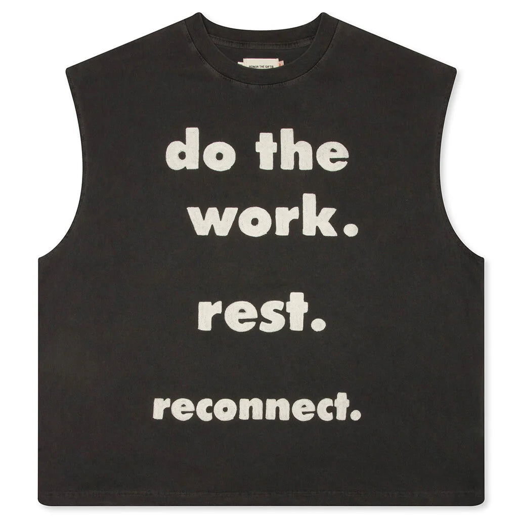 Do The Work Tank Black
