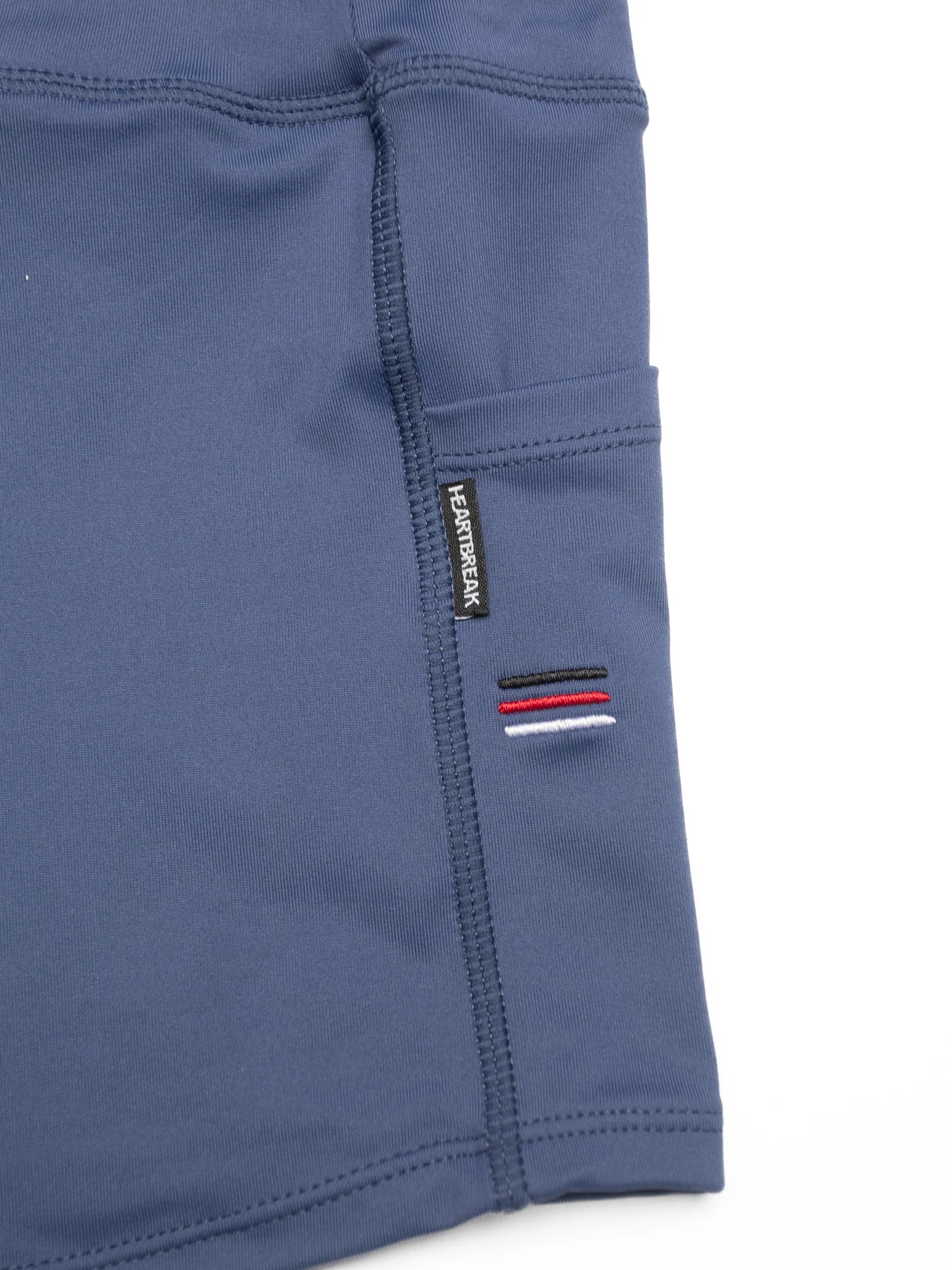 Heartbreak Womens Triple Pocket 2 Running Shorts