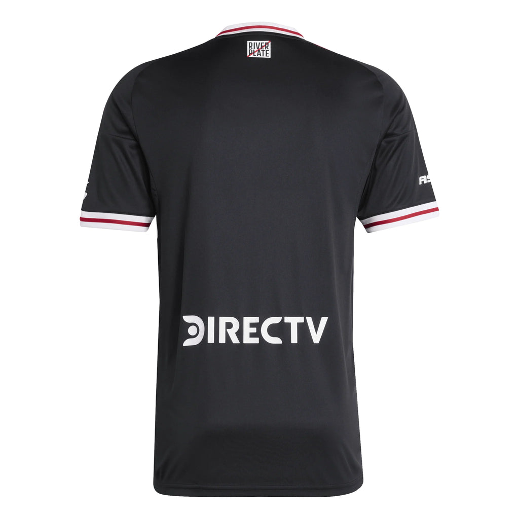 adidas River Plate Away Mens Soccer Jersey 25 26 Black
