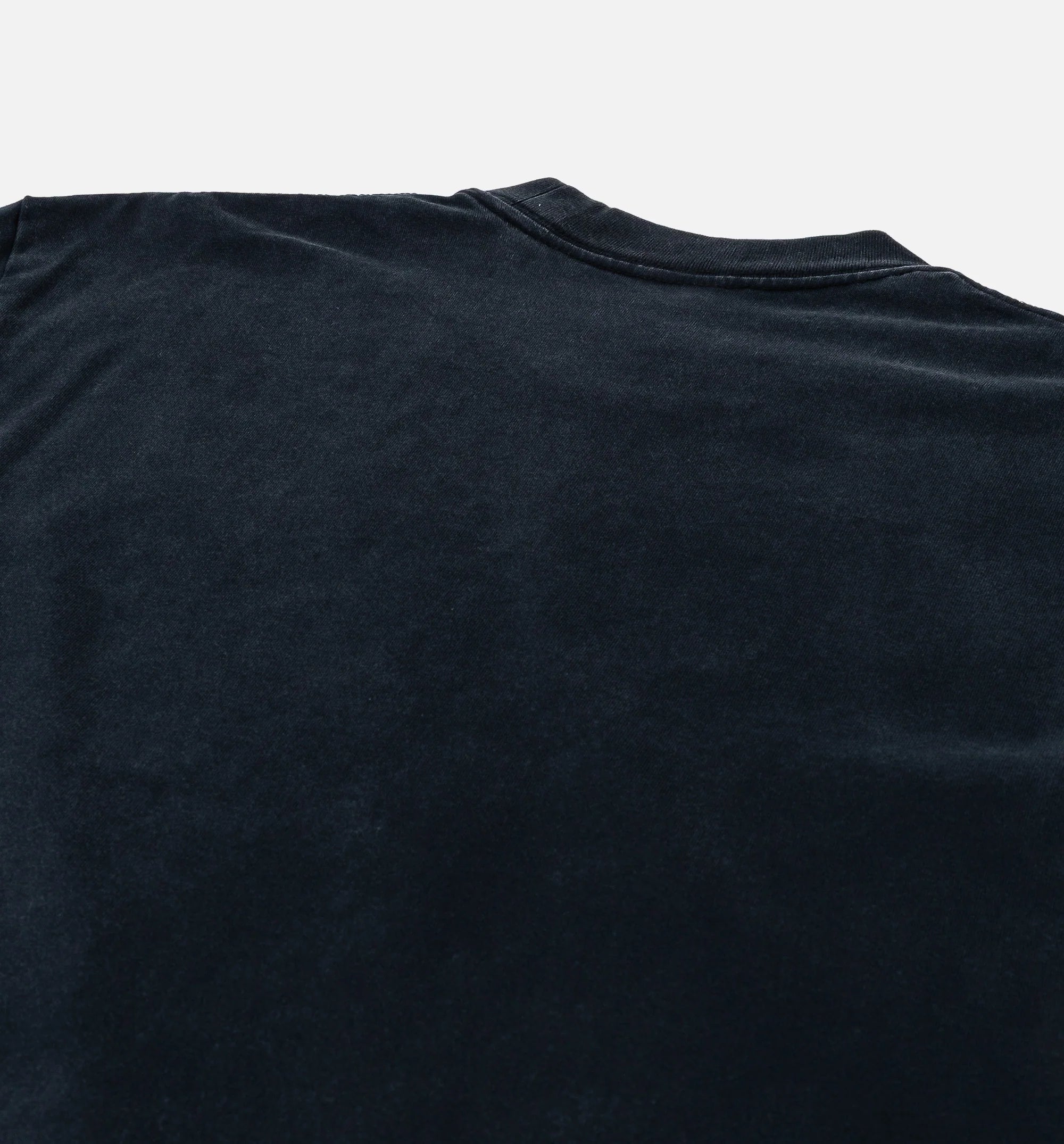 Sponsor Knit Mens Short Sleeve Shirt Black