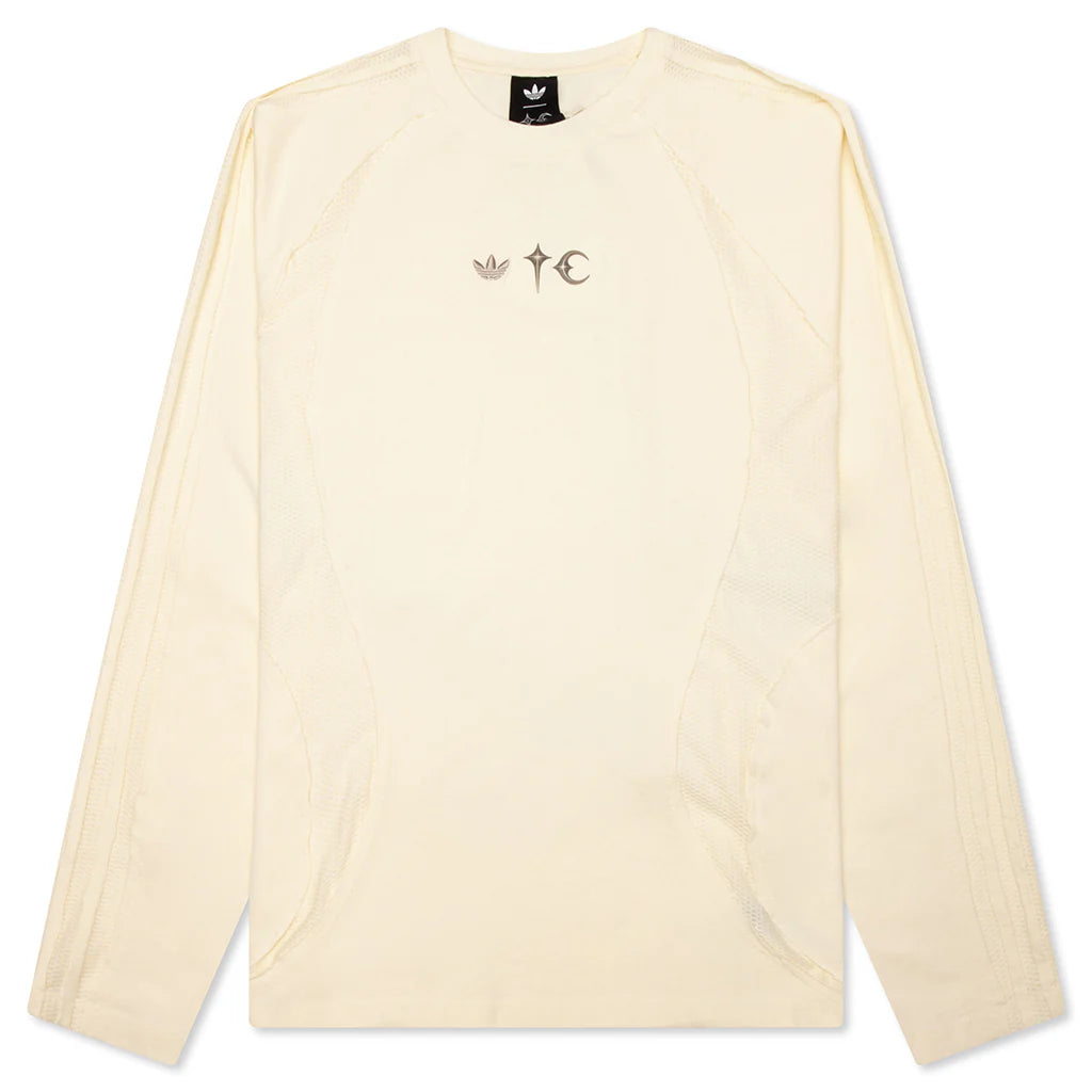 Adidas x Thug Club L S T Shirt Cream White