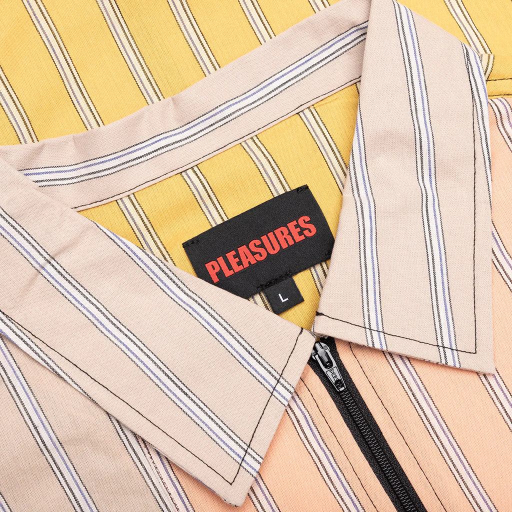 Garner Zip Shirt Peach