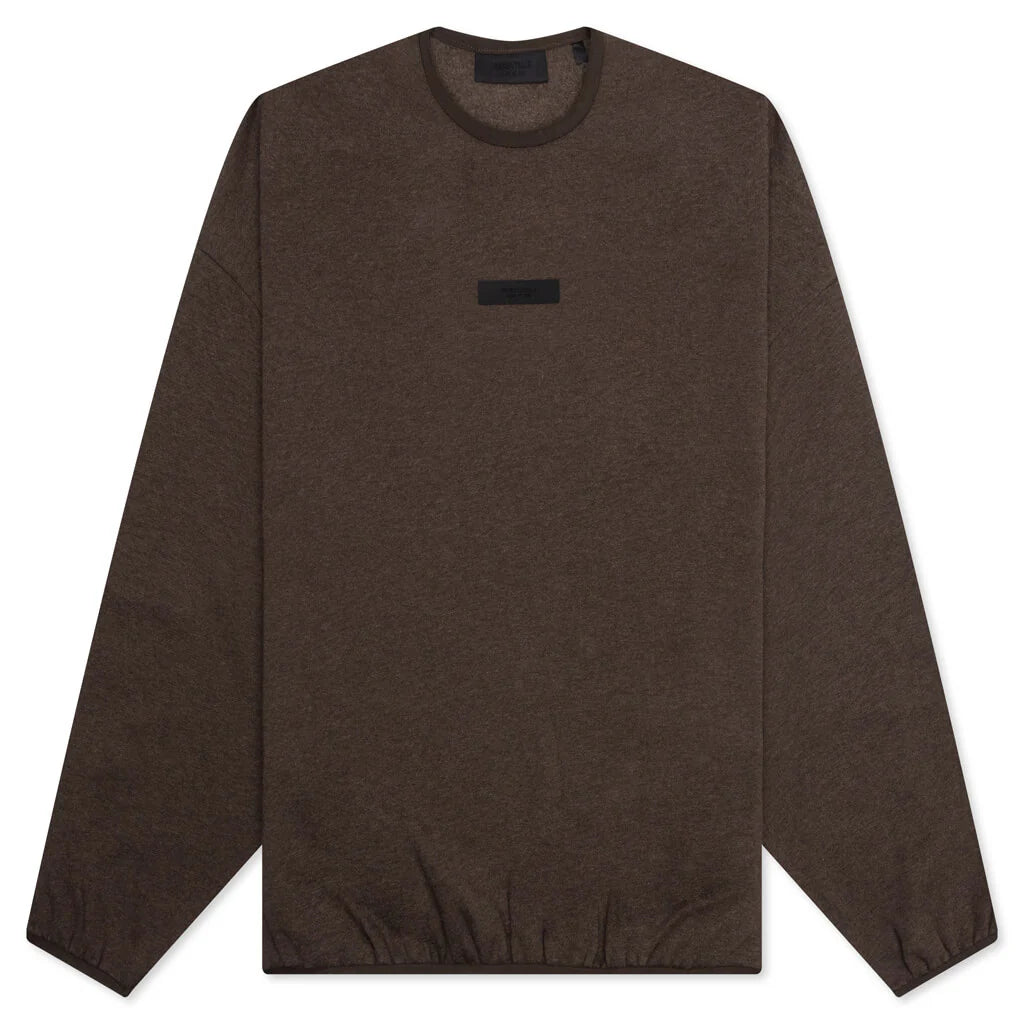 Essentials Crewneck Heather Wood