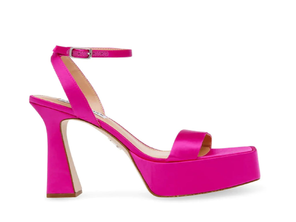 Sandalias de Tacón Steve Madden Fucsia para Mujer