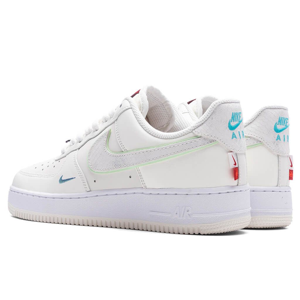 Air Force 1 07 Year Of The Dragon Sail Vapor Green University Red