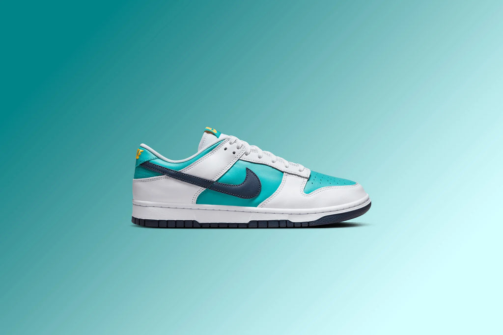 Dunk Low Retro Dusty Cactus Thunder Blue White