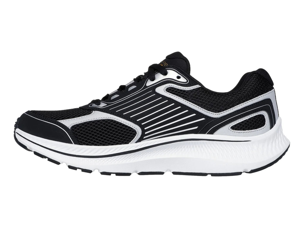 Tenis Skechers Run Consistent 20 Negro con Plata para Hombre