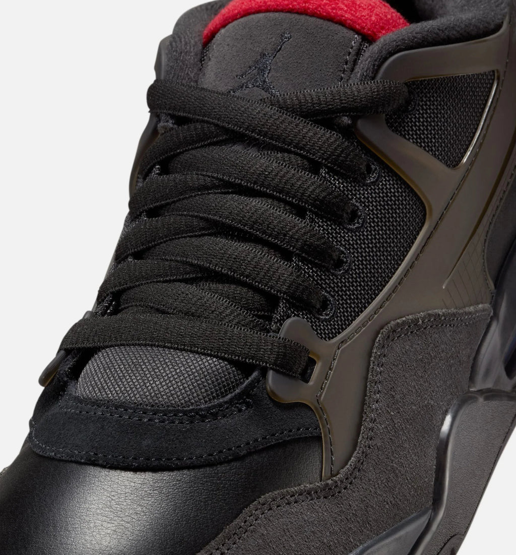 Air Jordan 4 RM Bred Mens Lifestyle Shoe Black Red