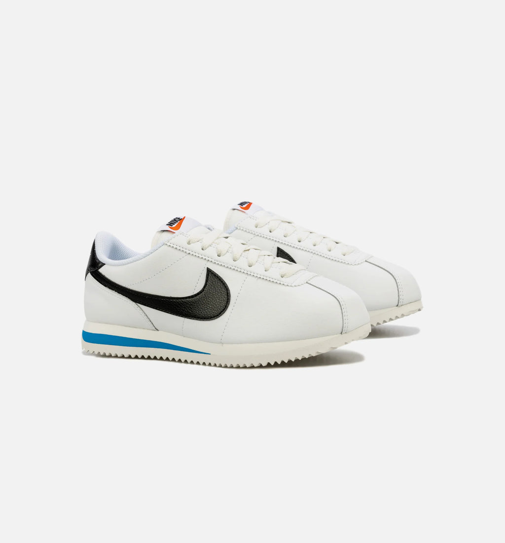 Cortez Womens Lifestyle Shoe White Blue