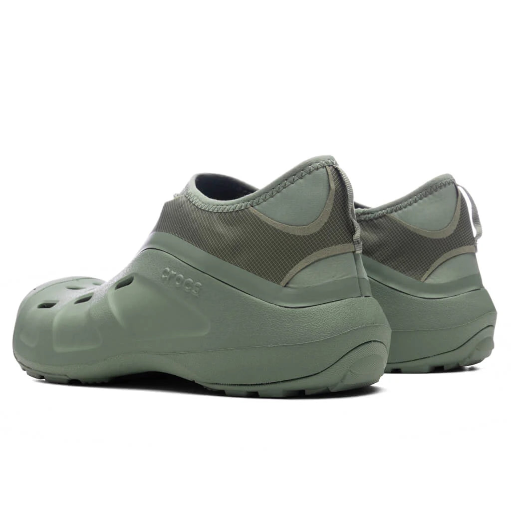 Crocs x Satisfy Quick Trail Low Moss