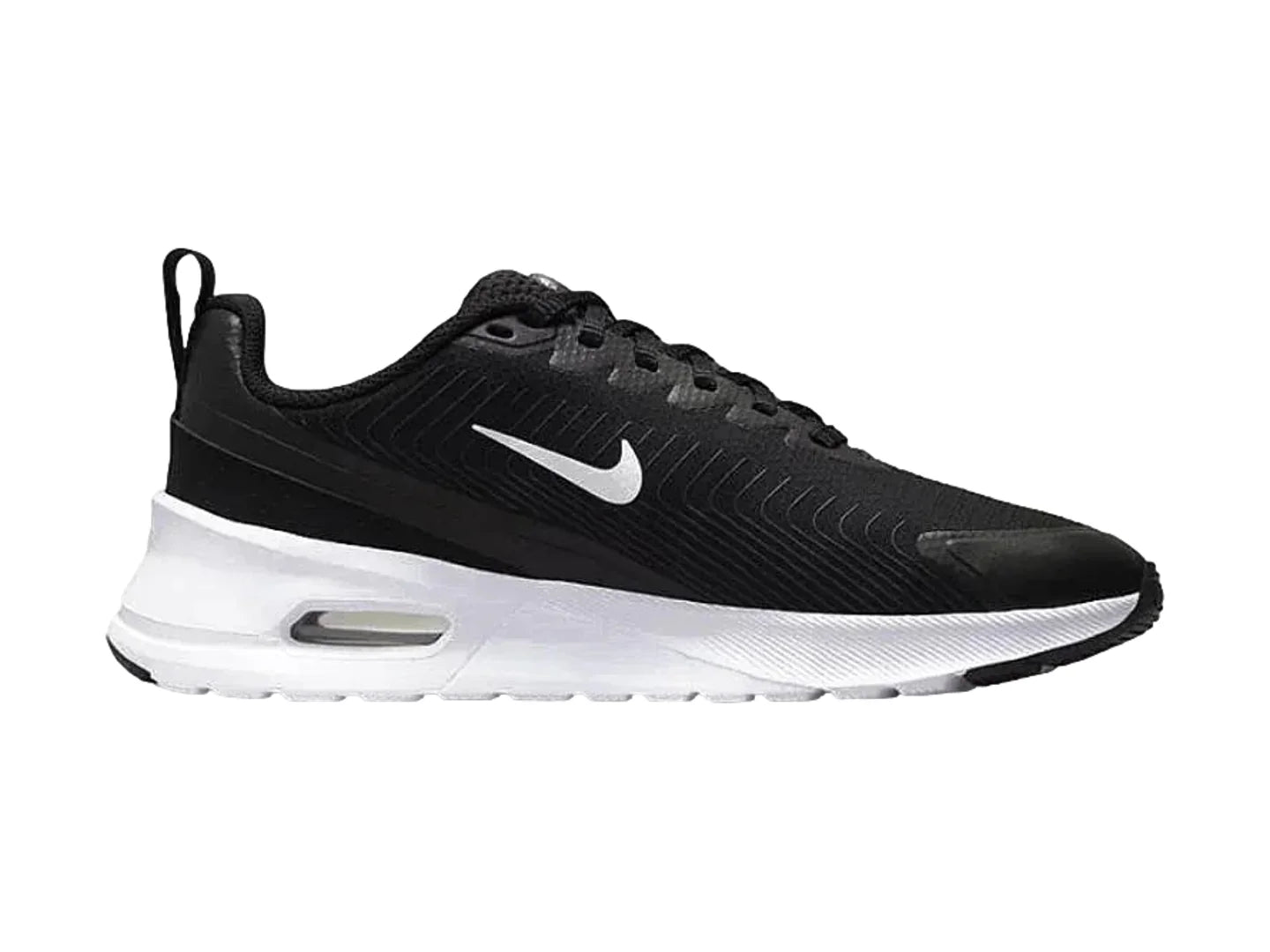 Tenis Nike Air Max Nuaxis Negro y Blanco para Mujer