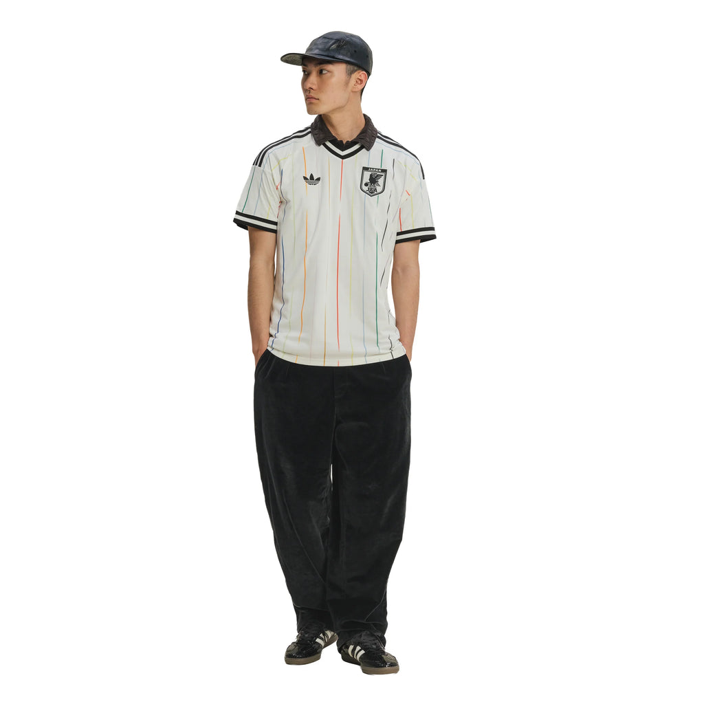 adidas Japan Away Mens Soccer Jersey 2026 White Black