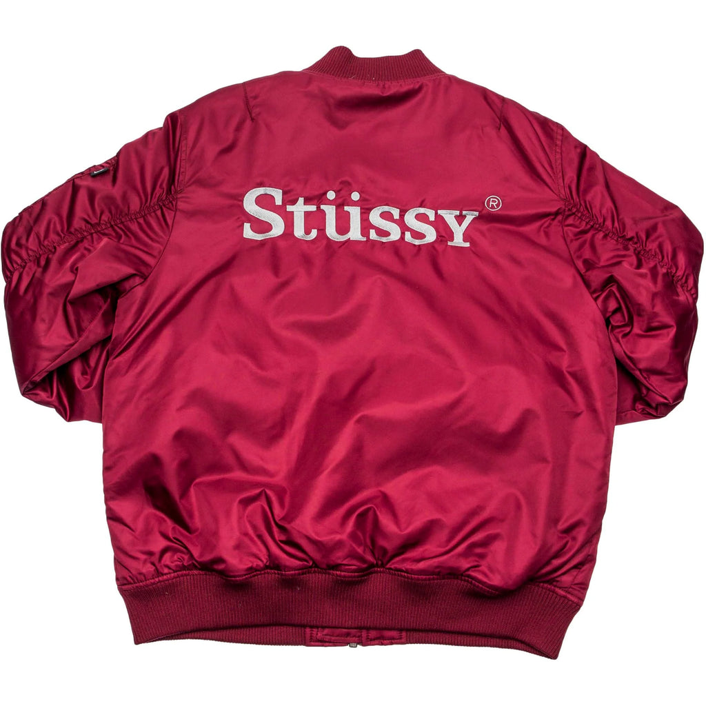 MA 1 Mens Jacket Burgundy