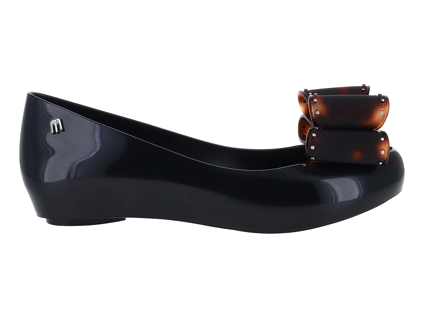 Zapatos Planos Melissa Ultragil Classic Bow Negro para Mujer