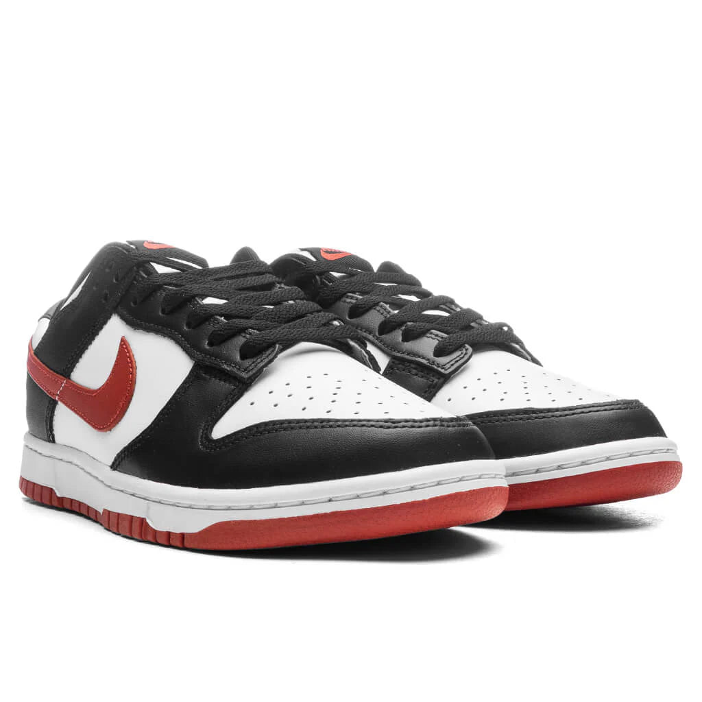 Dunk Low Retro White Dragon Red Black