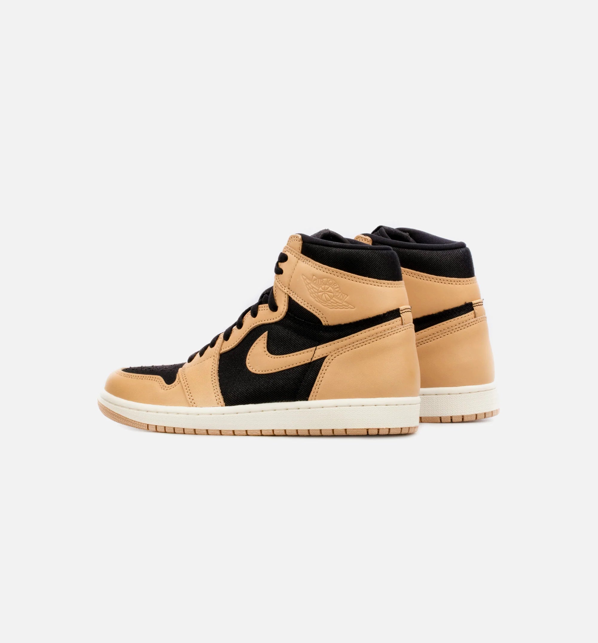 Air Jordan 1 High OG Heirloom Mens Lifestyle Shoe Beige Black