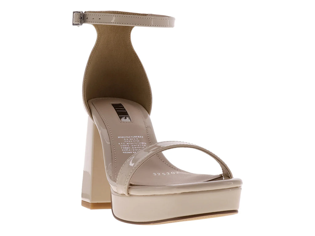 Zapatillas EFE Charol Beige para Mujer