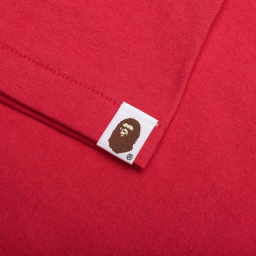 Hand Draw By Bathing Ape Tee Red