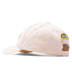 6 Panel Cap 3 White