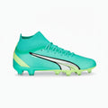 PUMA Ultra Pro FG AG Firm Cleats Soccer Cleats Electric Peppermint White Fast Yellow