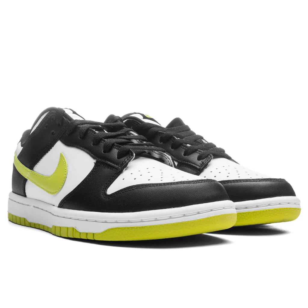 Dunk Low Retro White Bright Cactus Black