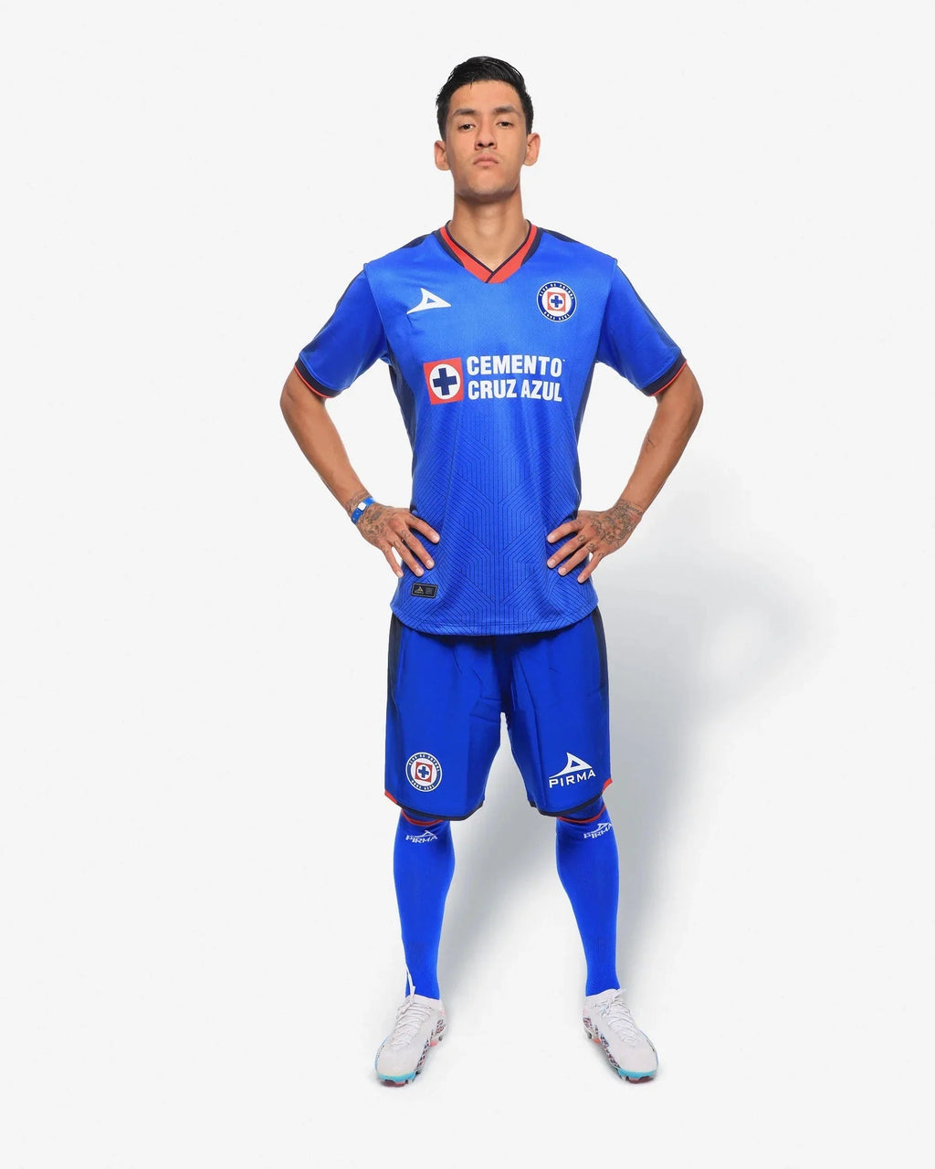 Pirma Mens Cruz Azul Home Jersey 23 Royal