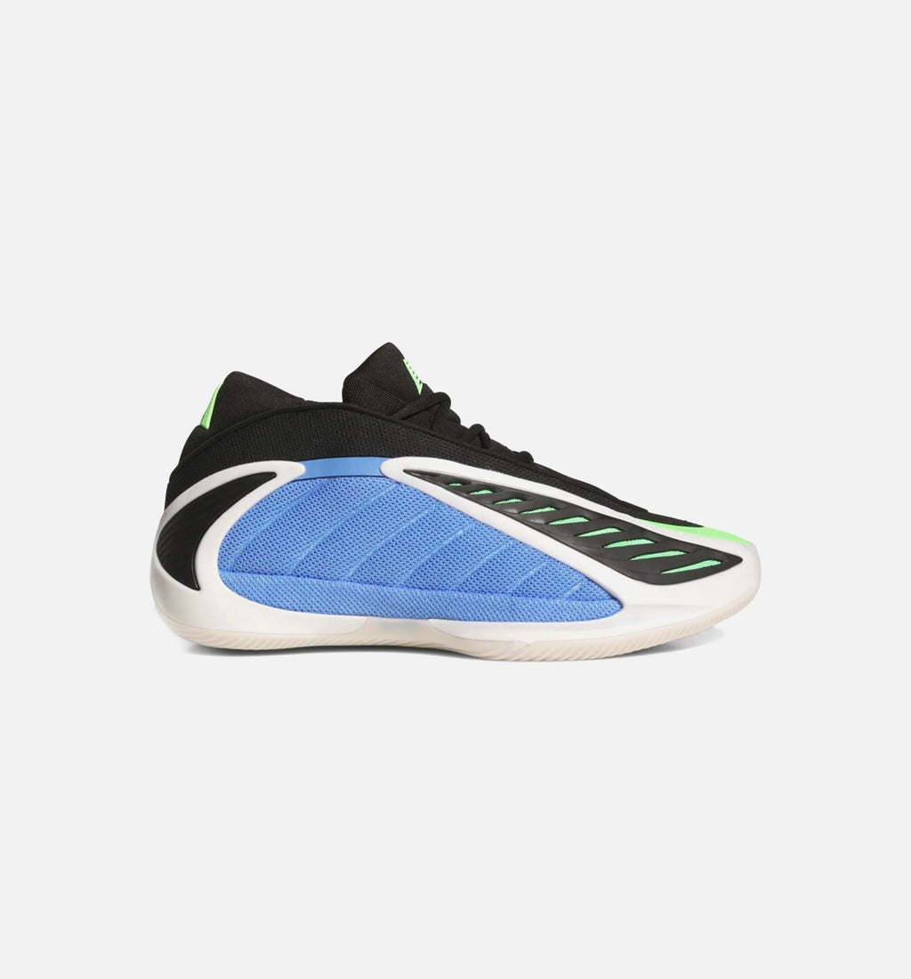 AE Blue Fusion Mens Basketball Shoe Blue Fusion Zero Metallic Lime Burst