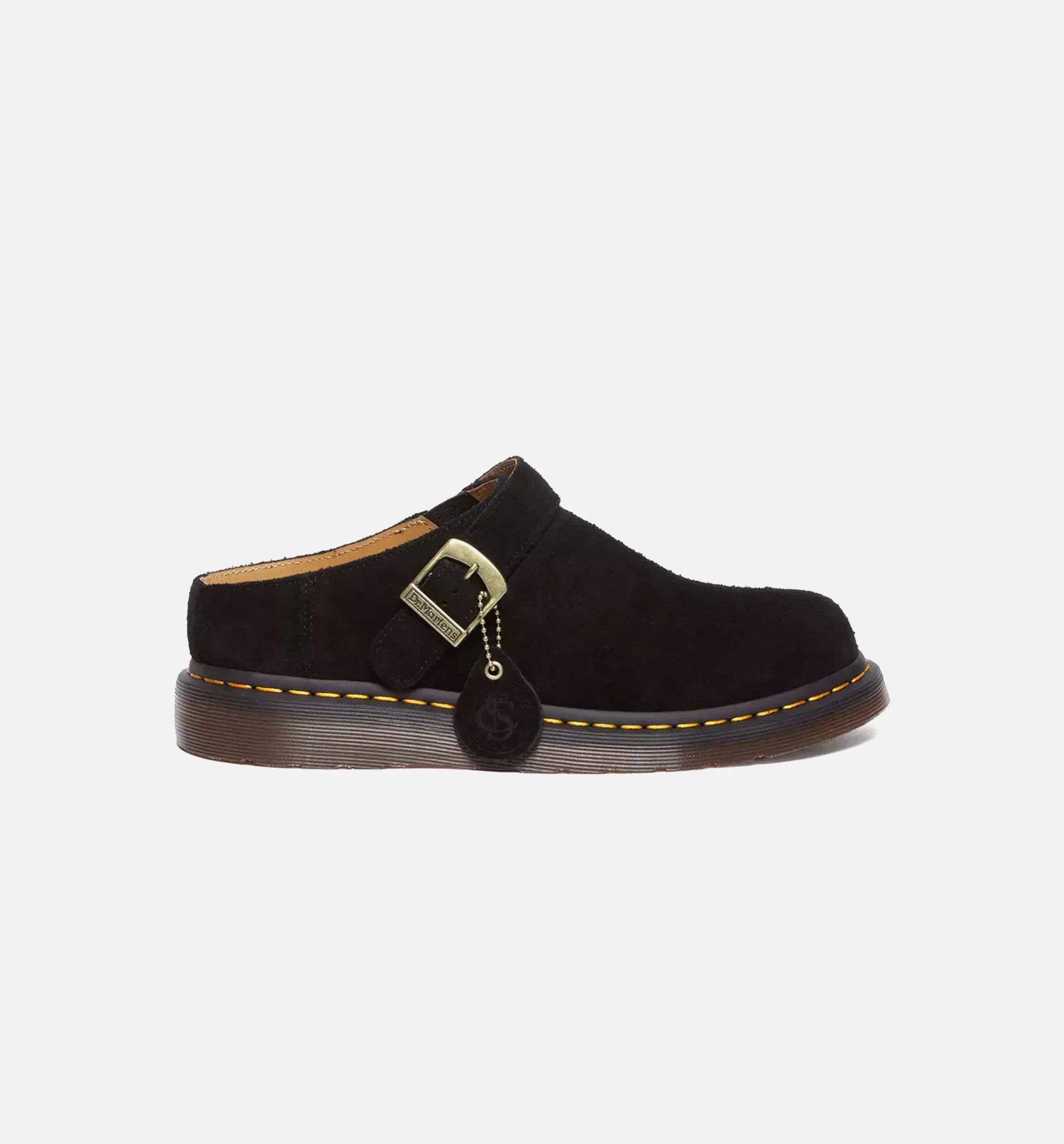 Isham Desert Oasis Suede Mule Mens Lifestyle Shoe Black