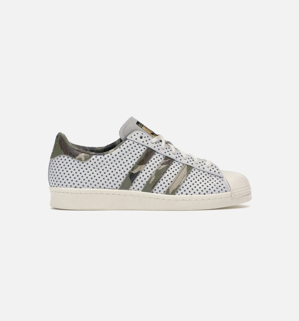 Superstar 80s Complex QS Mens Shoe White Camo