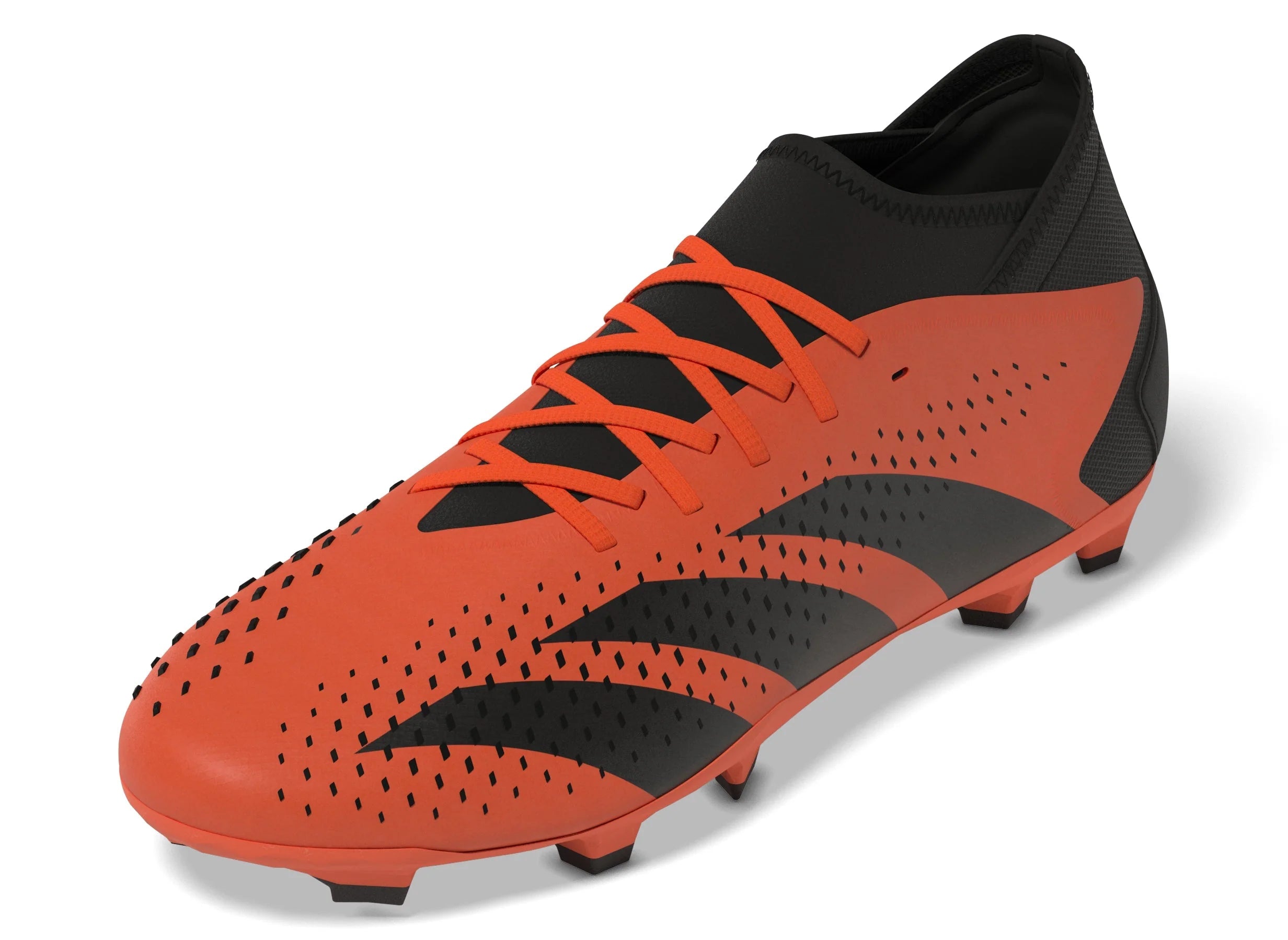 adidas Predator Accuracy3 FG Firm Ground Soccer Cleats Orange Black