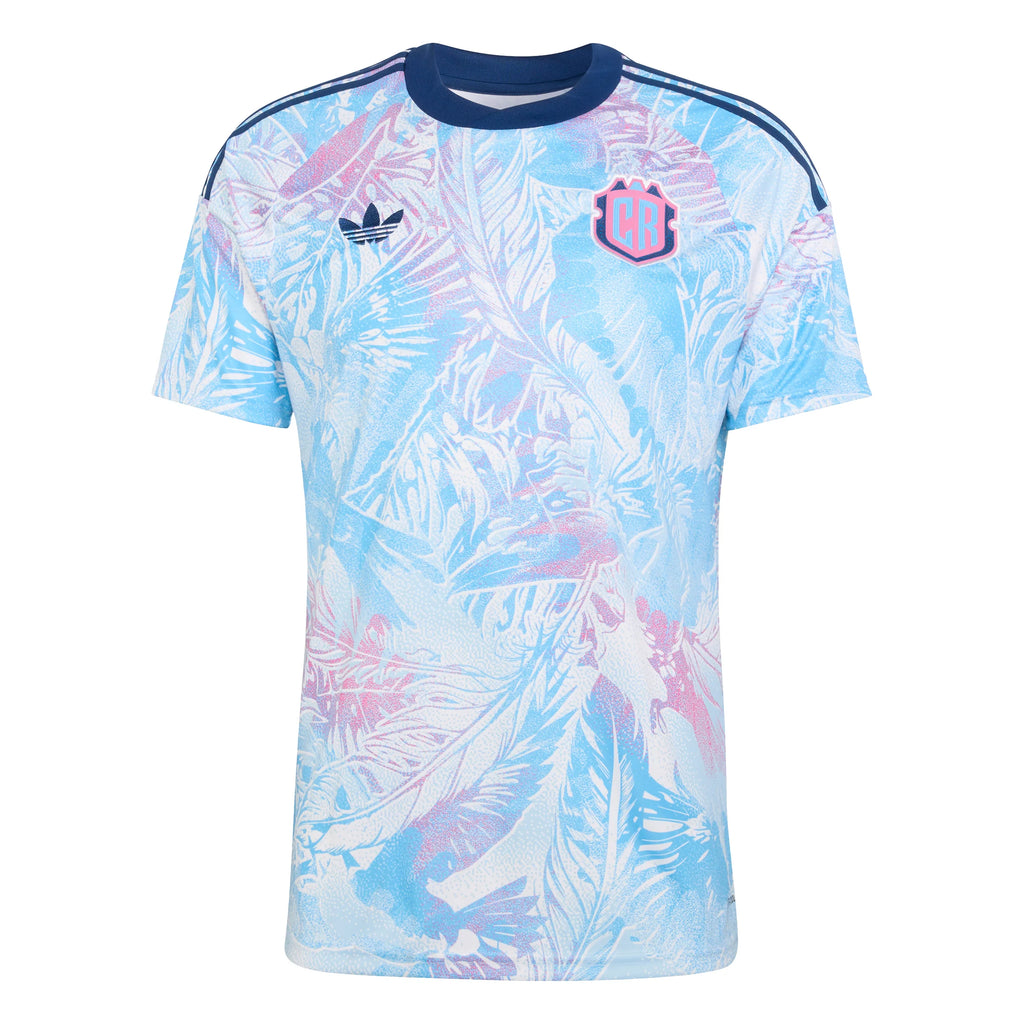 adidas Costa Rica Away Mens Soccer Jersey 2026 Blue