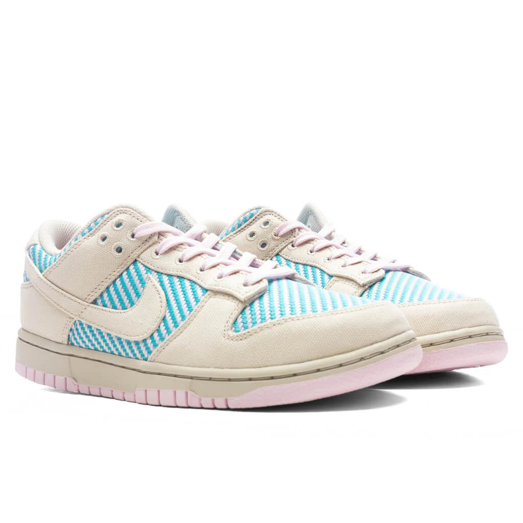 Womens Dunk Low Multi Color Sanddrift Dusty Cactus