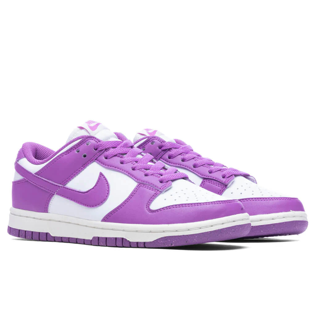 Womens Dunk Low Next Nature Summit White Black Raspberry