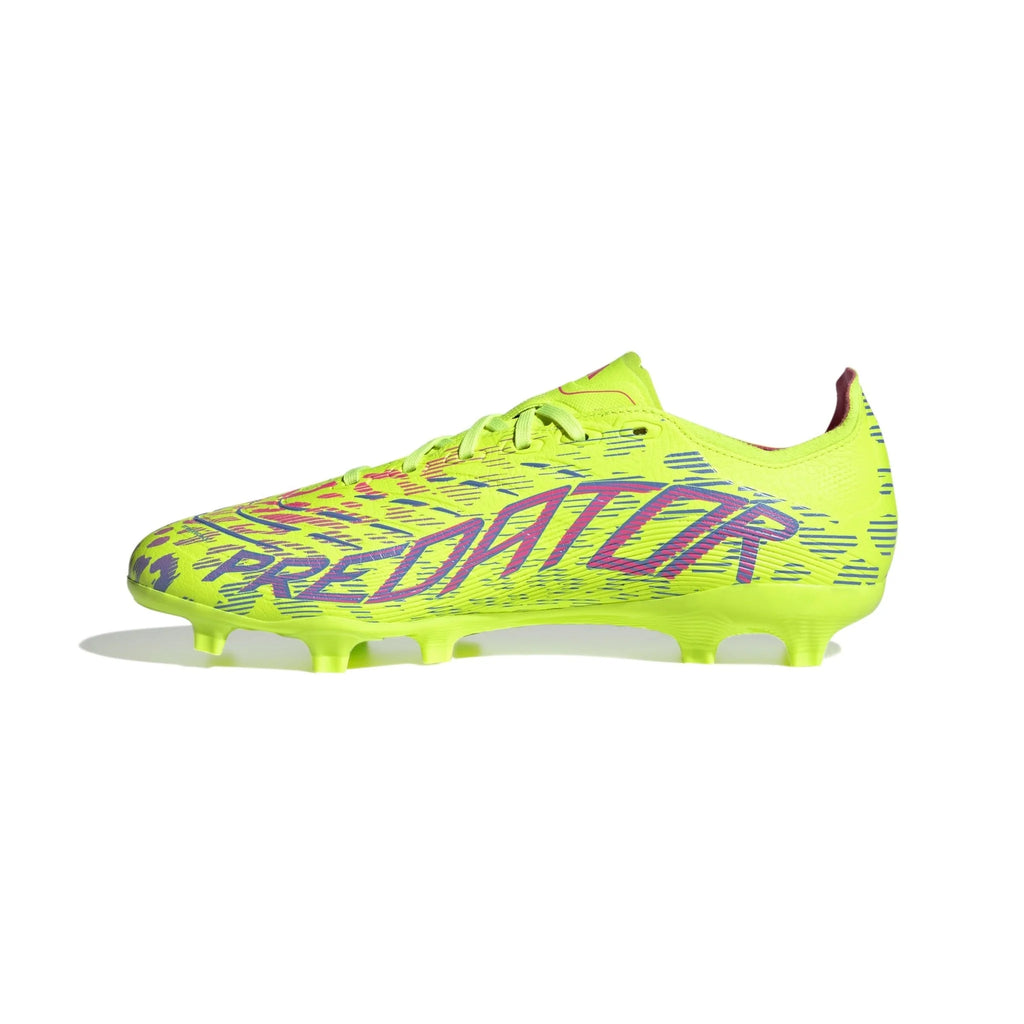 adidas Predator League Firm Multi Ground Boots Lemon Blue