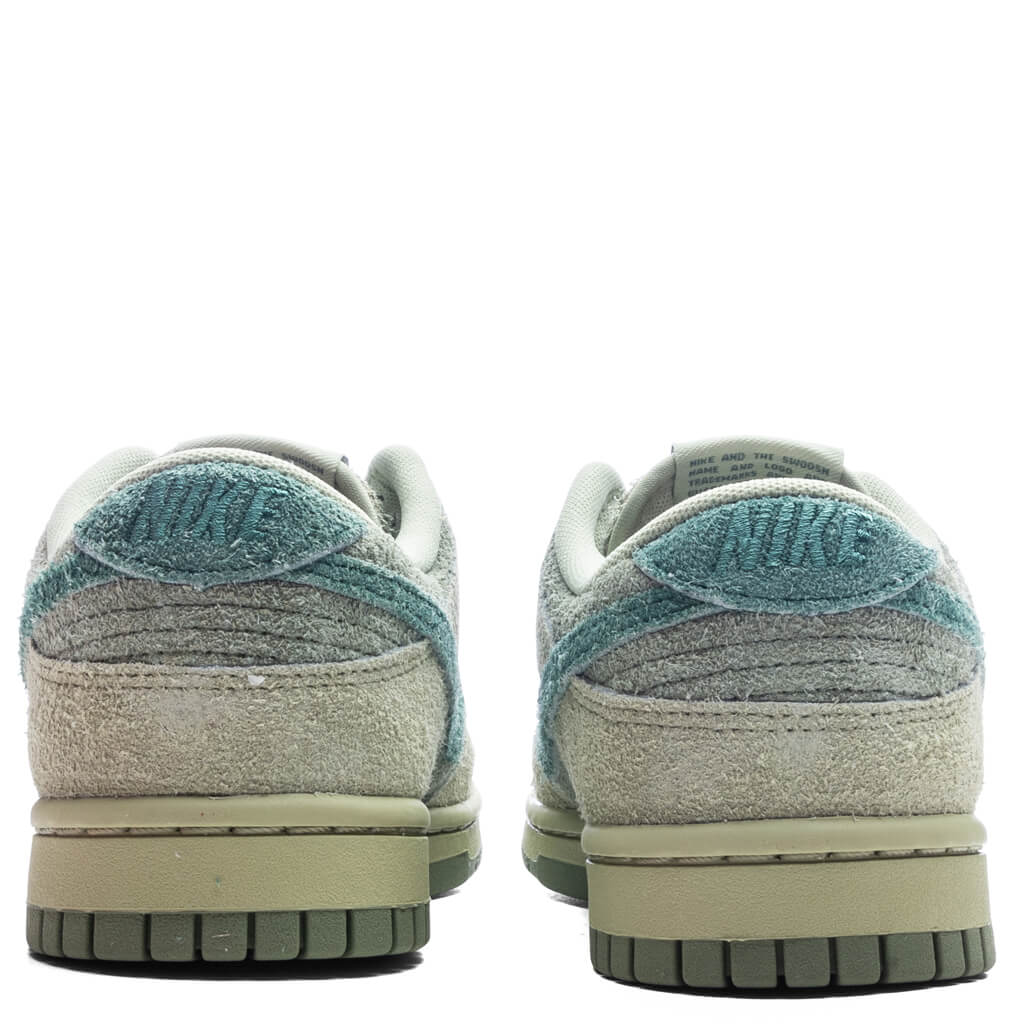 Womens Dunk Low Olive Aura Bicoastal Oil Green