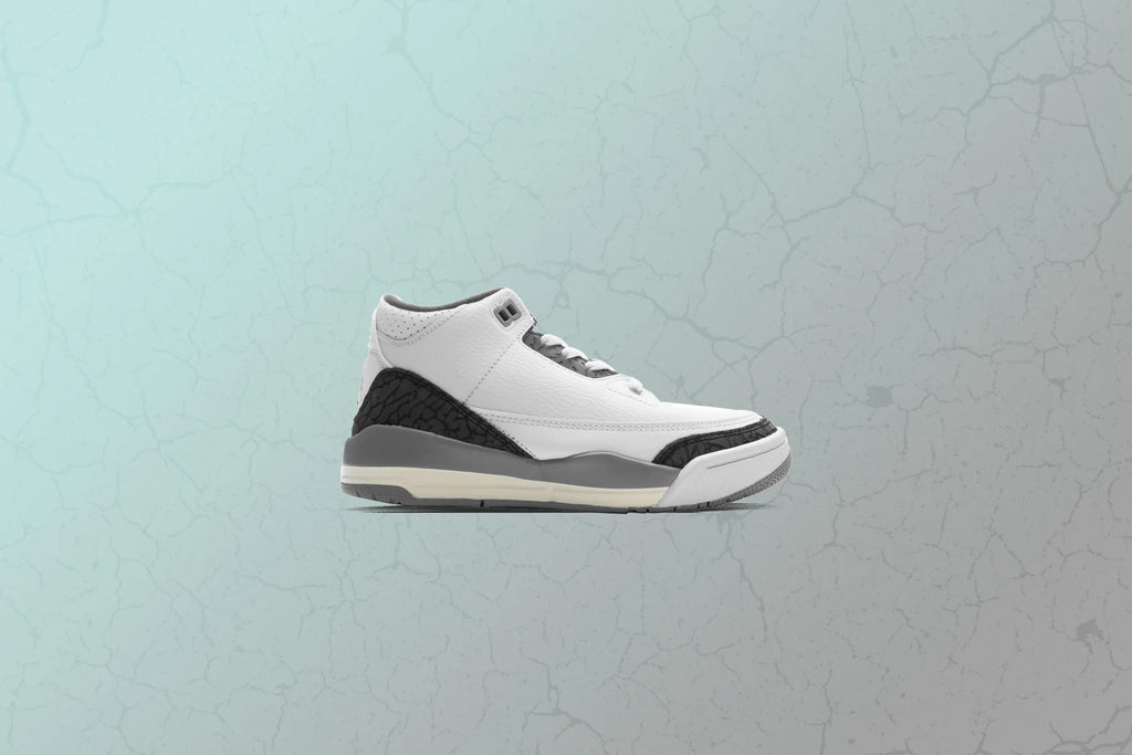 Air Jordan 3 Retro PS Summit White Fire Red Cement Grey