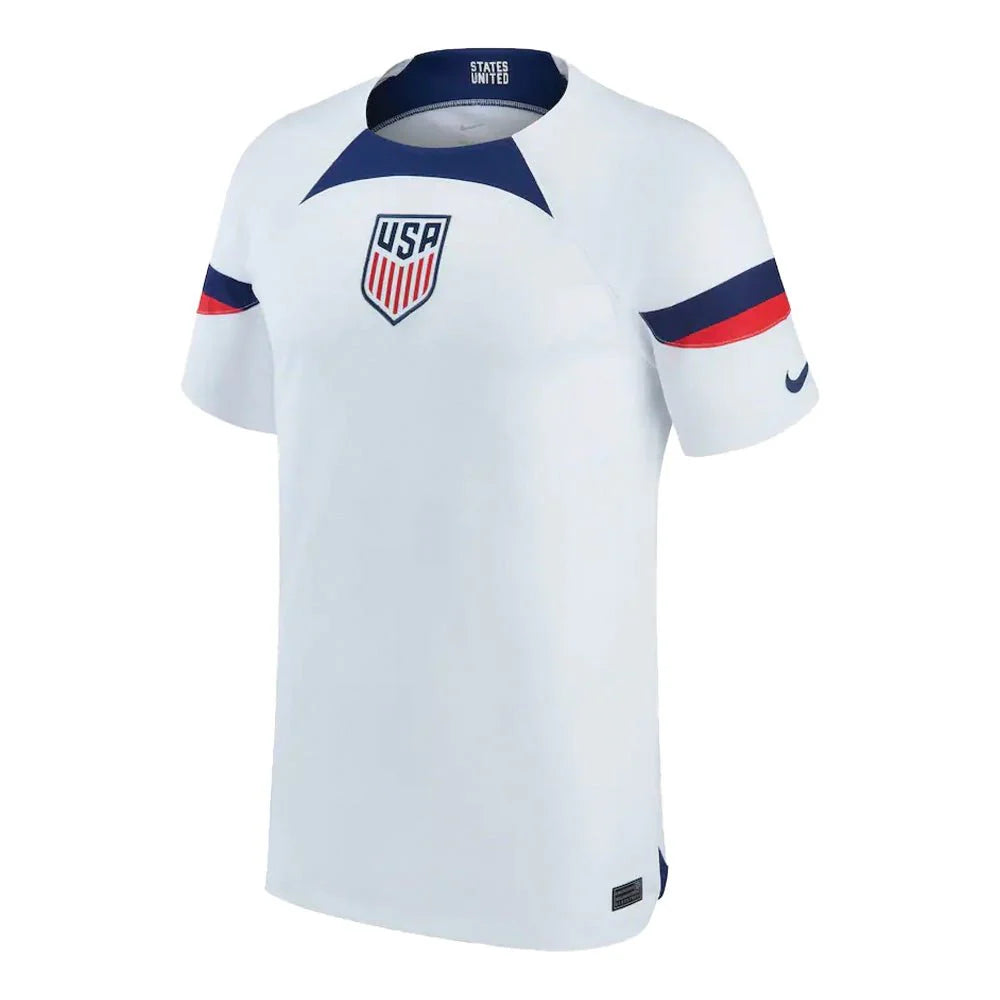Nike USMNT 2022 Stadium Home Mens Jersey White