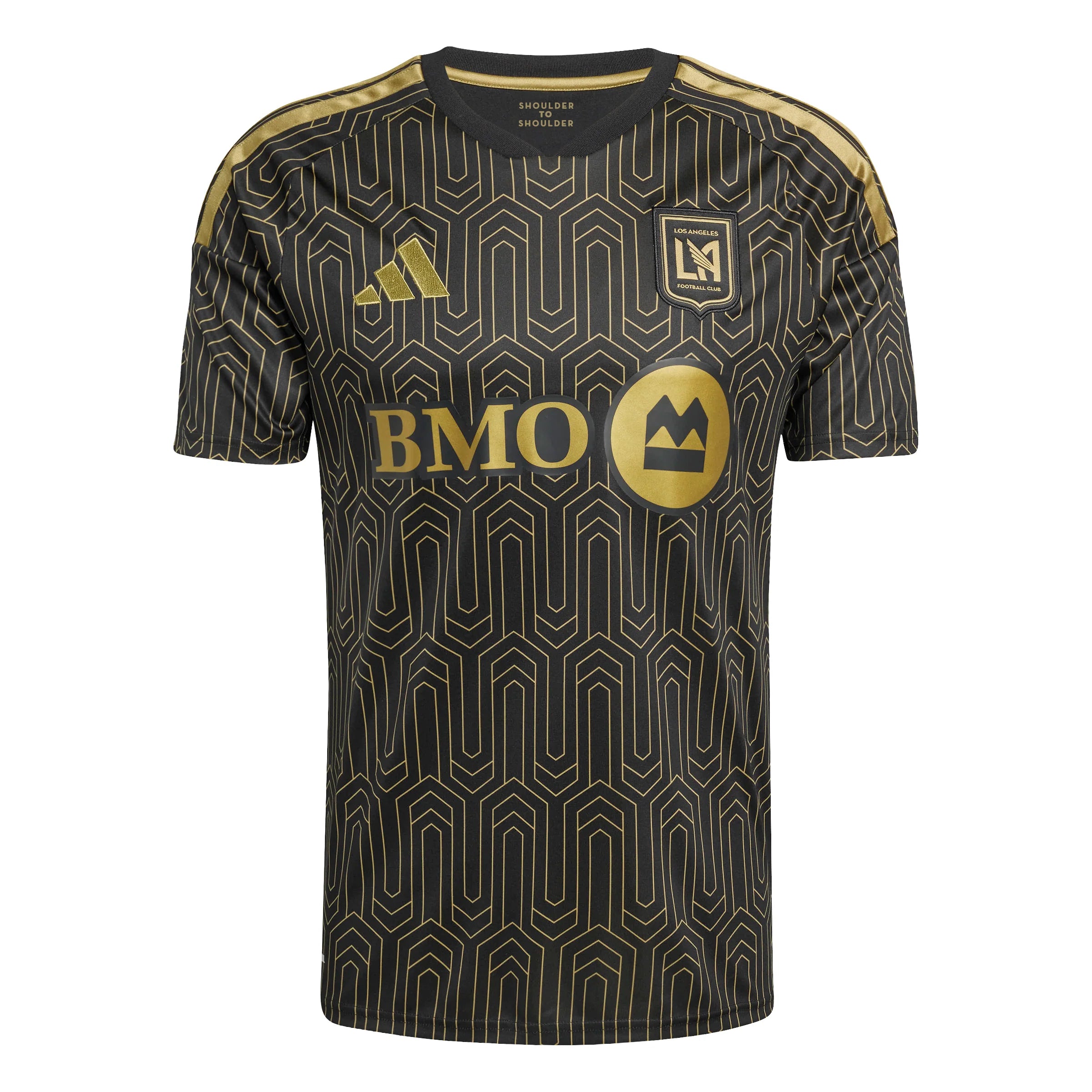 adidas Los Angeles FC Home Mens Soccer Jersey 26 27 Black