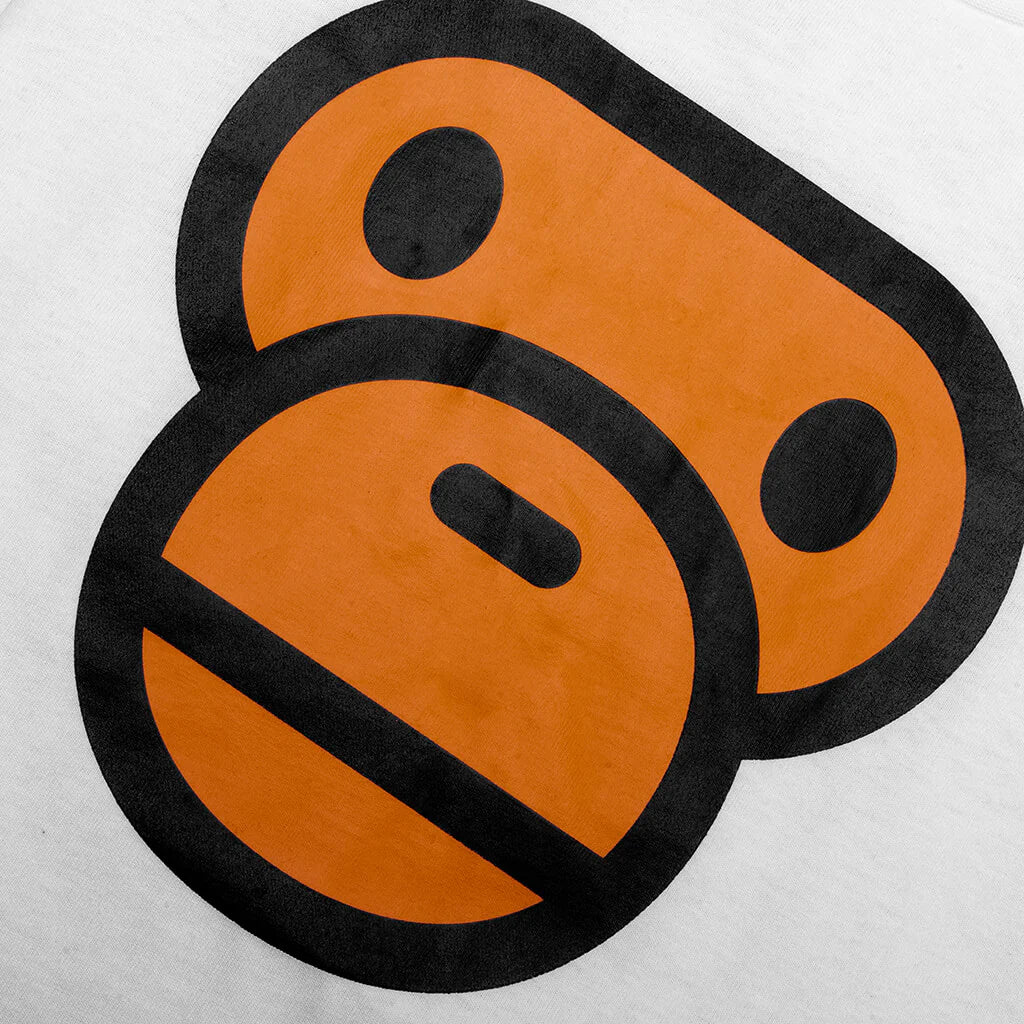 Kids Milo Face Tee White