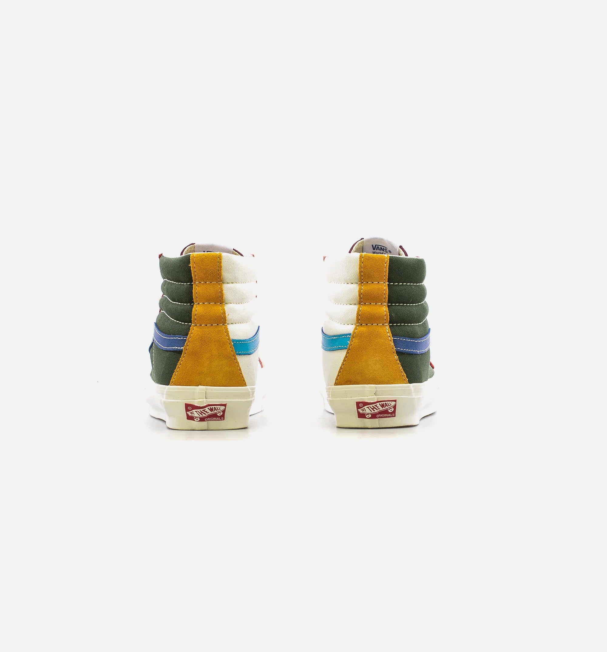 OG SK8 Hi LX Mens Lifestyle Shoe Yellow Green Blue Bone Red