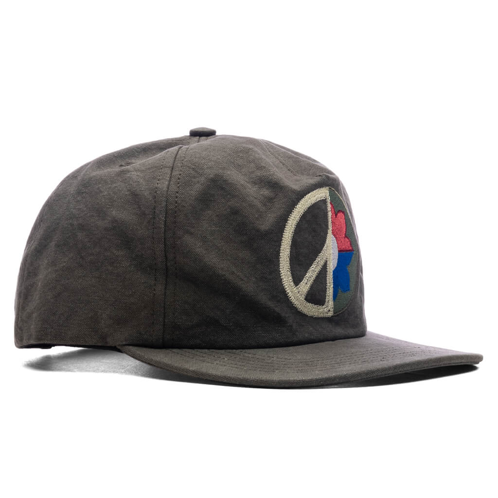 Half Peace Hat Green