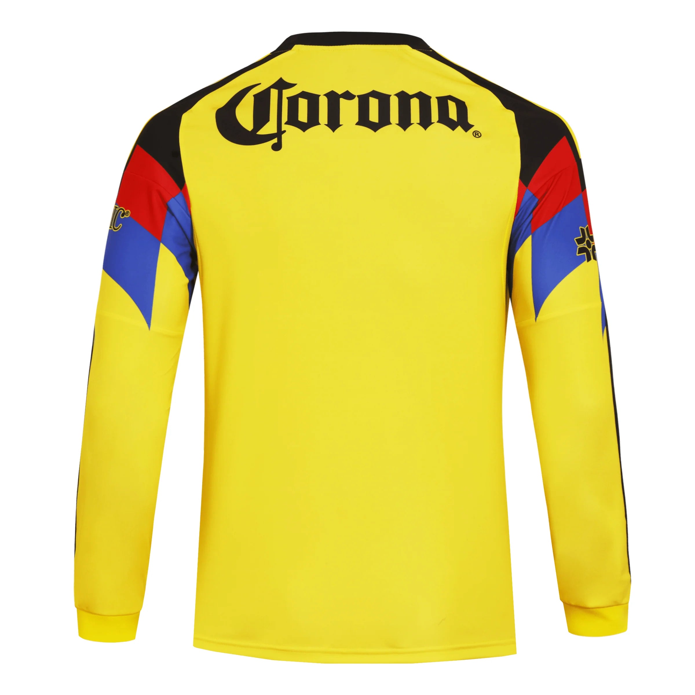 adidas Club América Long Sleeve Mens Home Jersey 25 26 Yellow