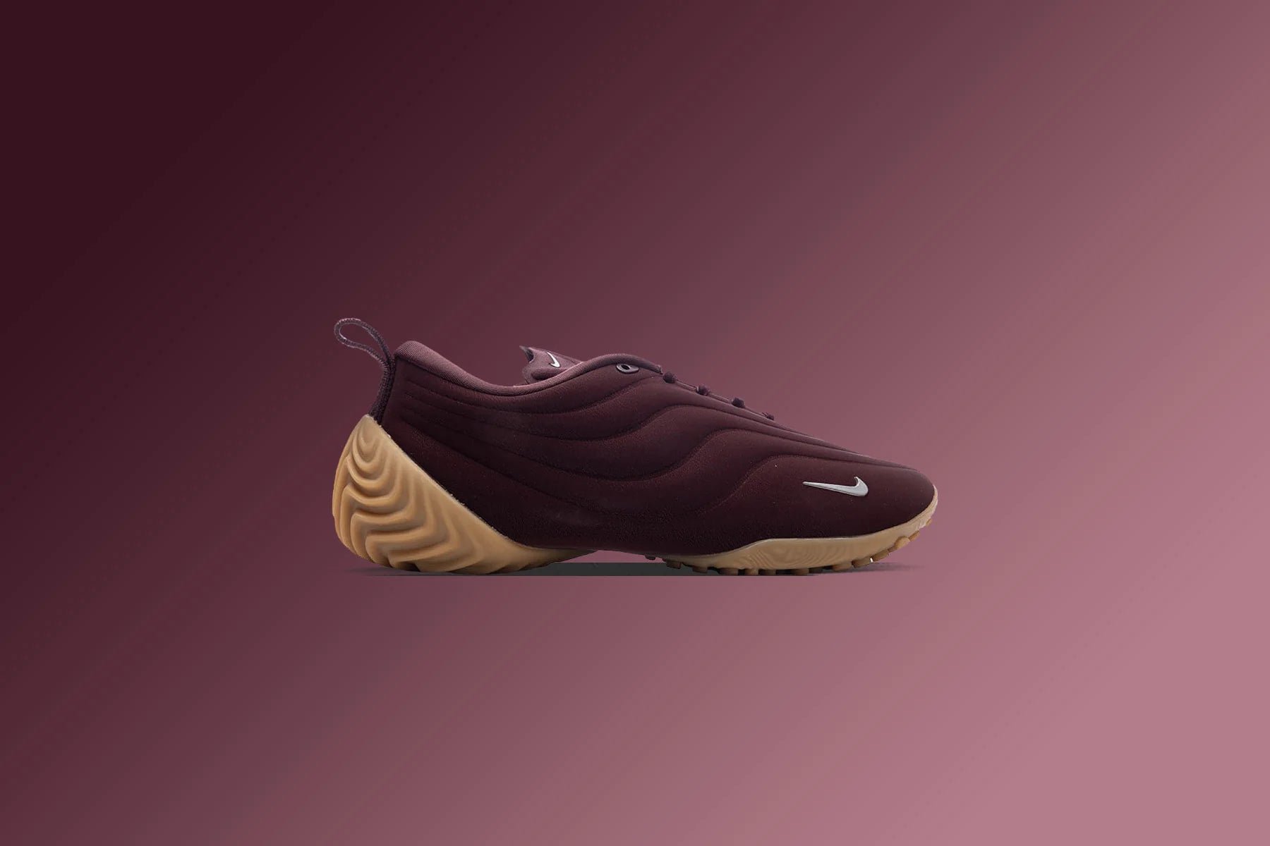 Womens Astra Ultra Burgundy Crush Metallic Silver
